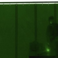 Полосовые сварочные шторы ПВХ ЭКО-ЦЕХ зеленый 1800*300*2мм